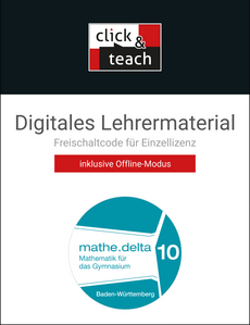 61044 mathe.delta BW click & teach 10 Box 61044 mathe.delta BW click & teach 10 Box