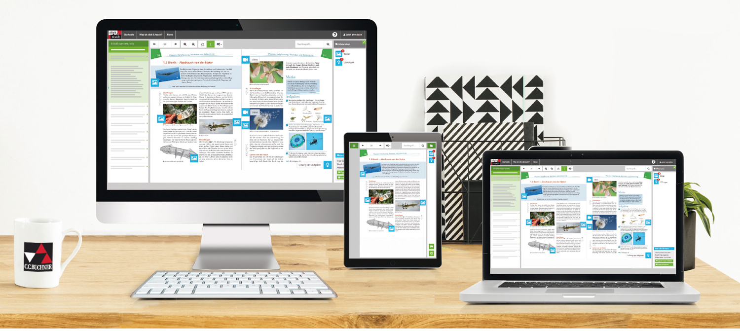 Digitales Lehrermaterial click & teach